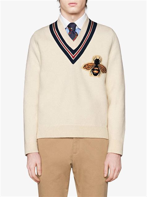 gucci sweater bee|Gucci sweater price.